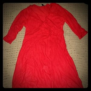 Red dress